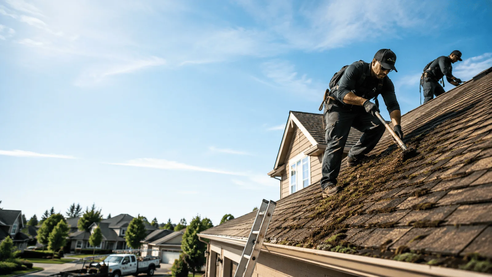 Roof Moss Removal in Ramsey, IL near me